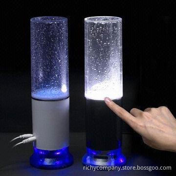 Fashionable speaker with colorful LED